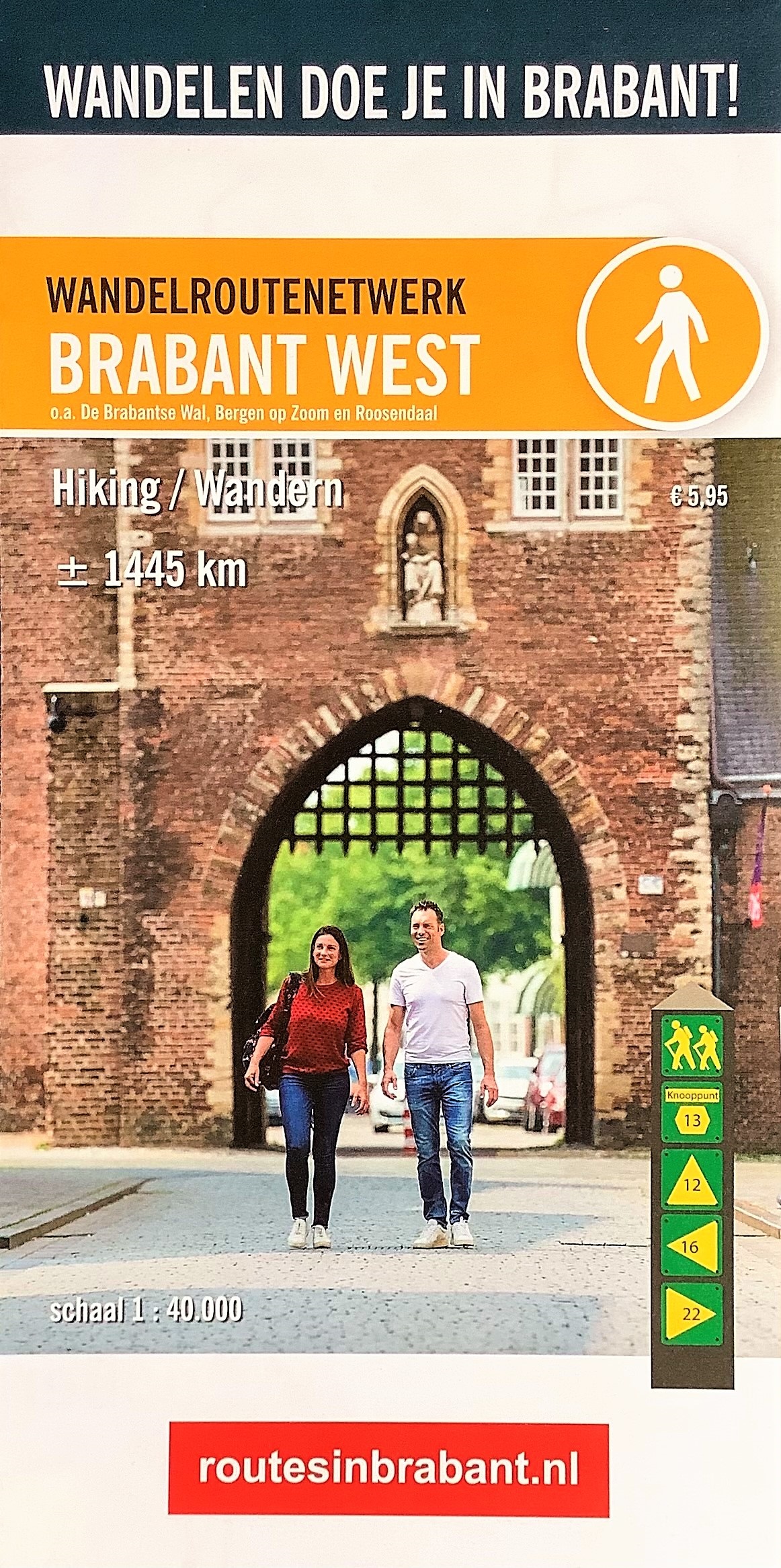 Wandelkaart West Brabant